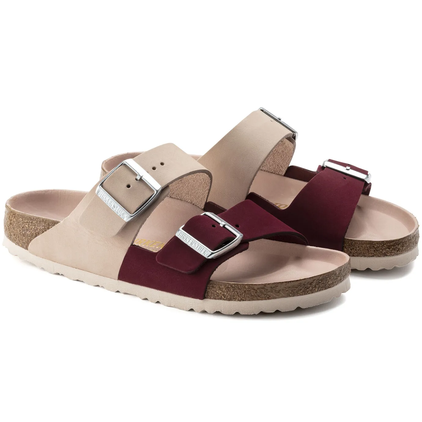 Birkenstock Two-Strap Sandals<Arizona Split Maroon