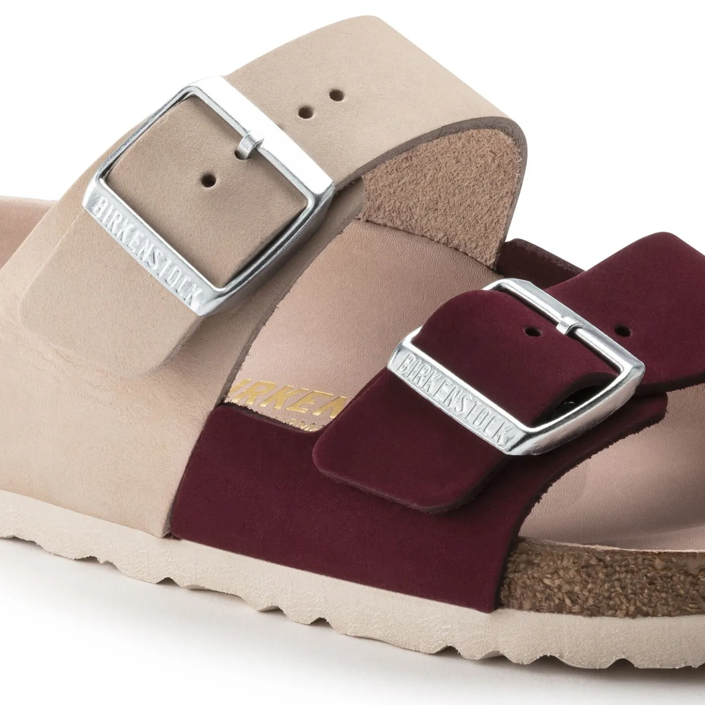 Birkenstock Two-Strap Sandals<Arizona Split Maroon