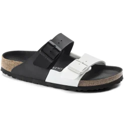Birkenstock Two-Strap Sandals<Arizona Split Black/White