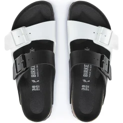 Birkenstock Two-Strap Sandals<Arizona Split Black/White