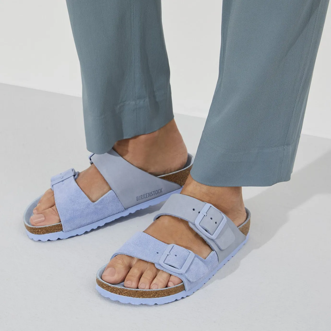 Birkenstock Two-Strap Sandals<Arizona Split Dusty Blue