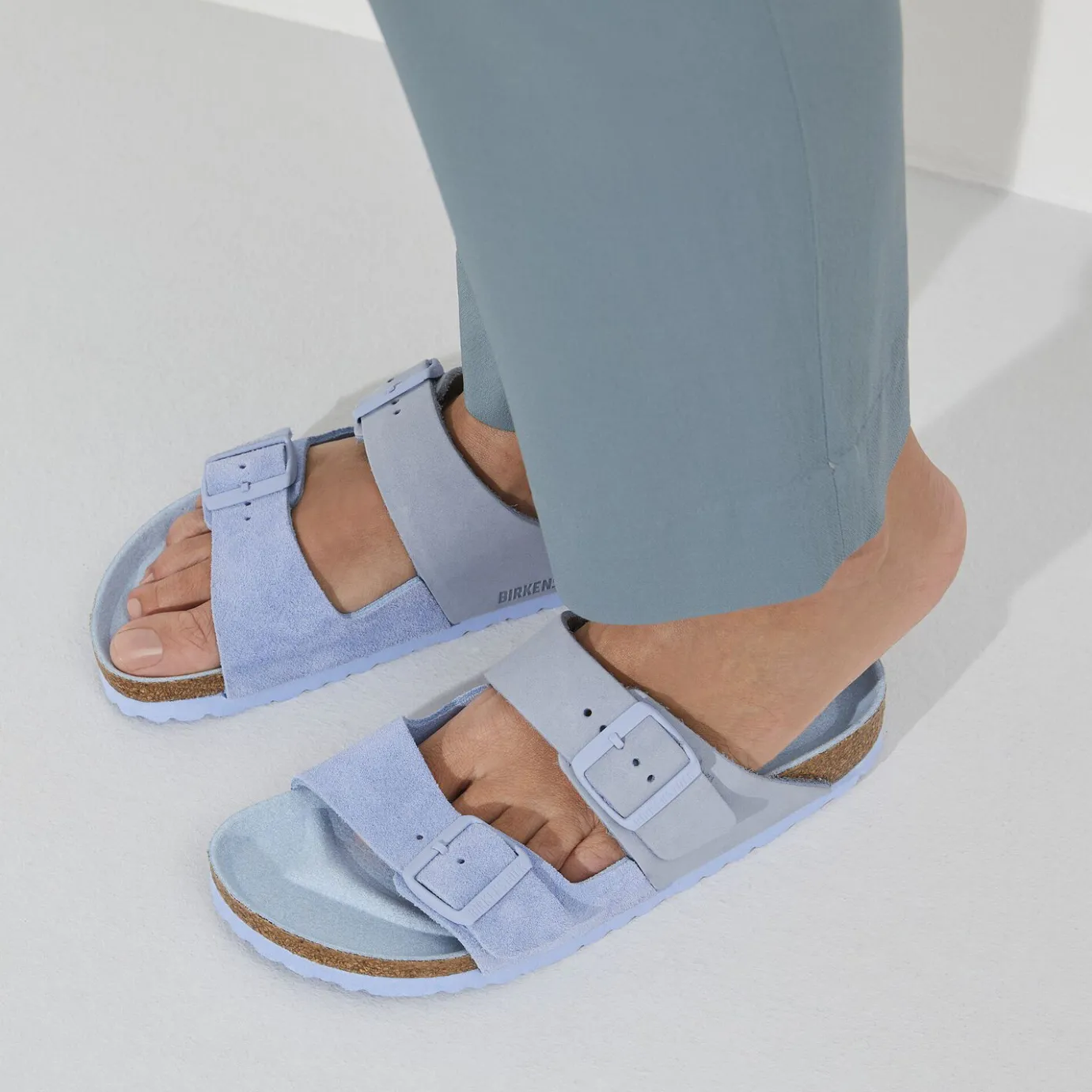 Birkenstock Two-Strap Sandals<Arizona Split Dusty Blue