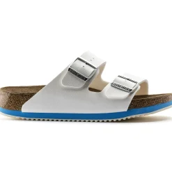 Birkenstock Two-Strap Sandals<Arizona Super Grip White