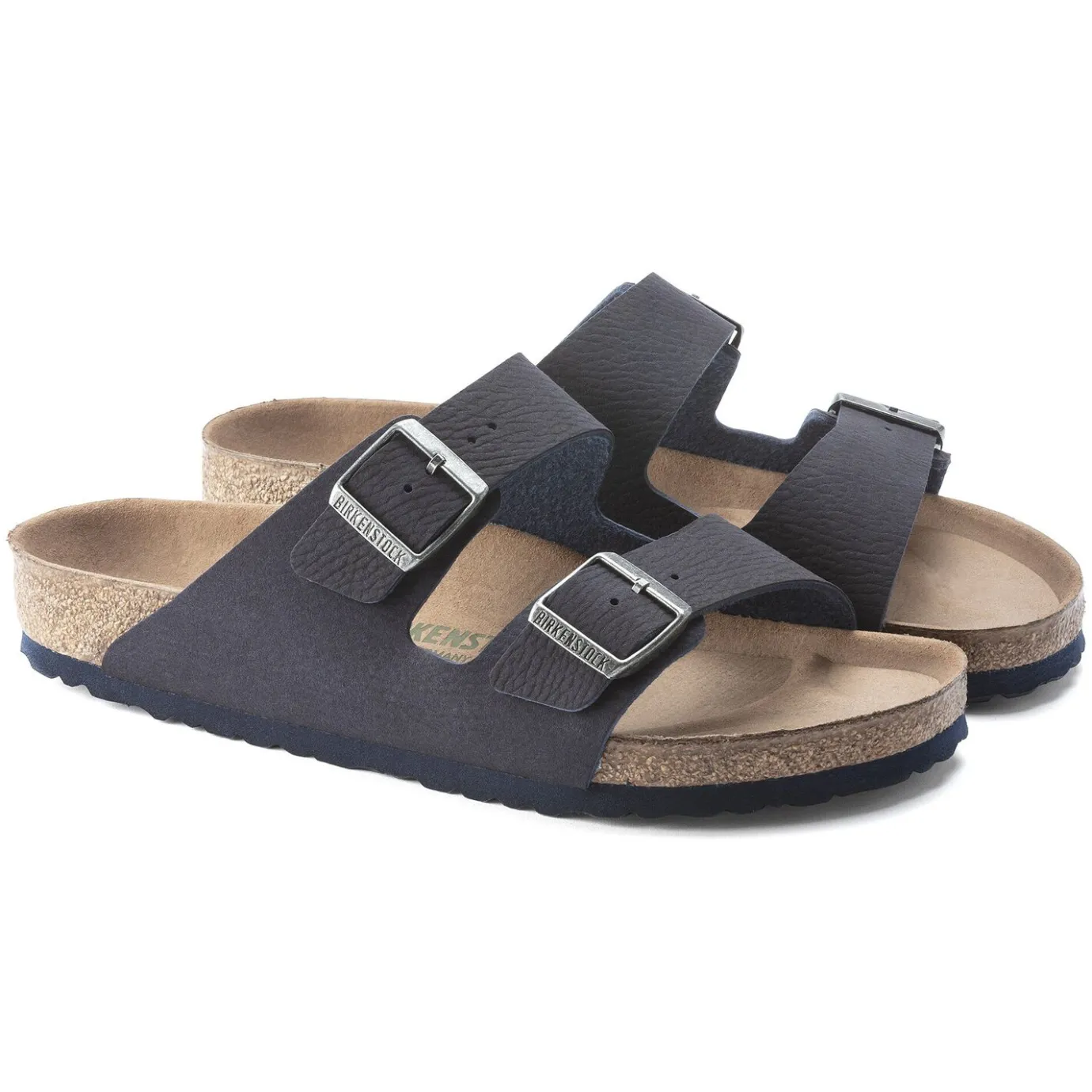 Birkenstock Two-Strap Sandals<Arizona Vegan Desert Dust Indigo Blue