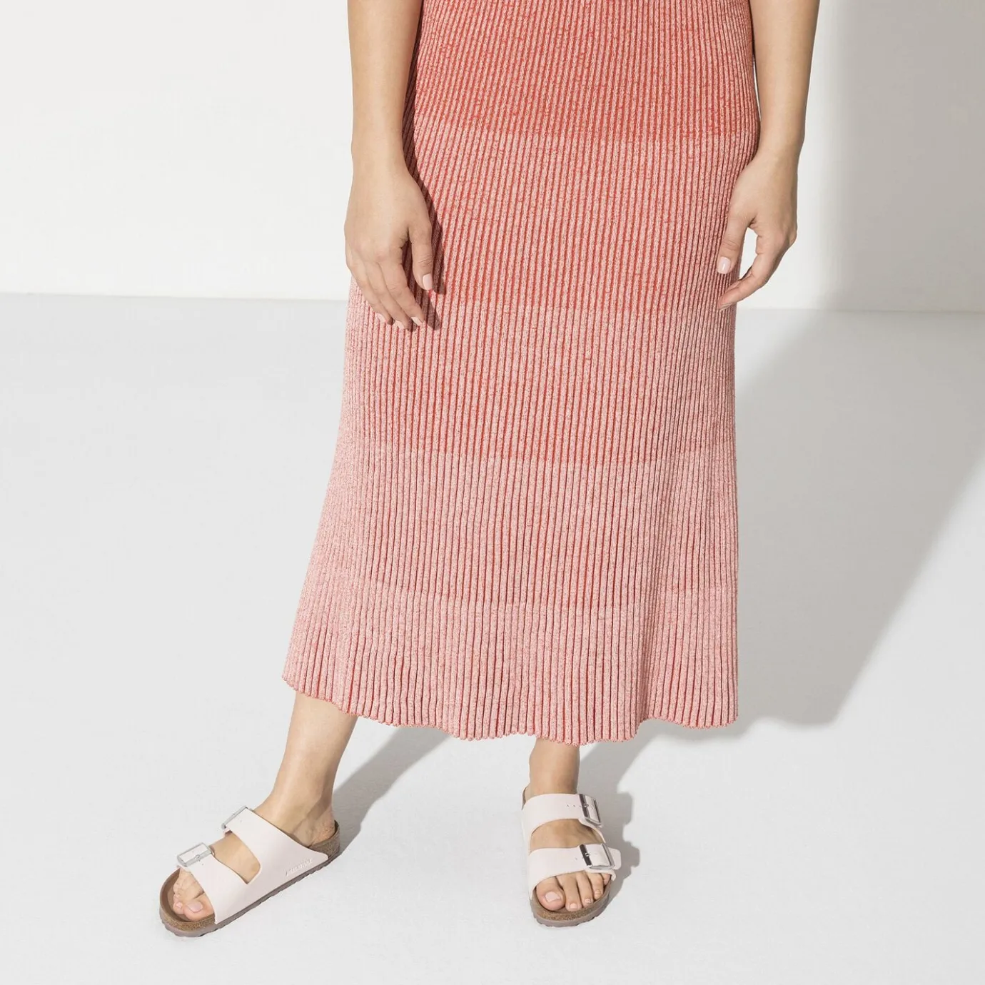 Birkenstock Two-Strap Sandals<Arizona Vegan Light Rose