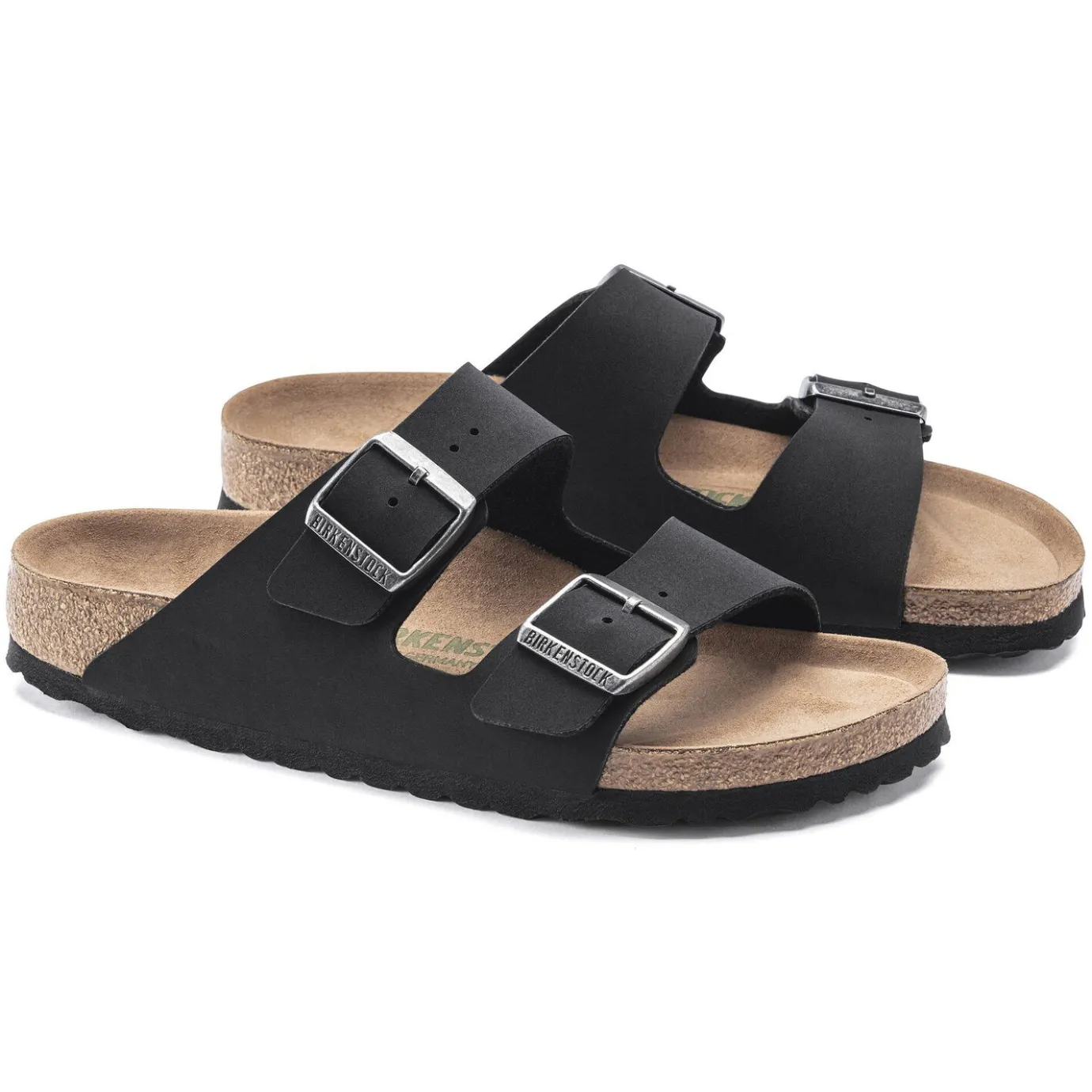 Birkenstock Two-Strap Sandals<Arizona Vegan Black