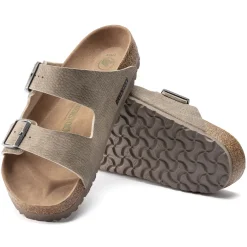 Birkenstock Two-Strap Sandals<Arizona Vegan Desert Dust Gray Taupe