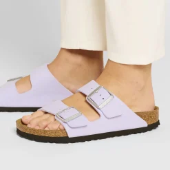 Birkenstock Two-Strap Sandals<Arizona Vegan Soft Birki Vegan Purple Fog