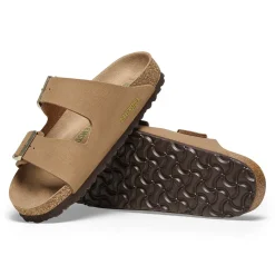 Birkenstock Two-Strap Sandals<Arizona Vegan Soft Birki Vegan Pecan