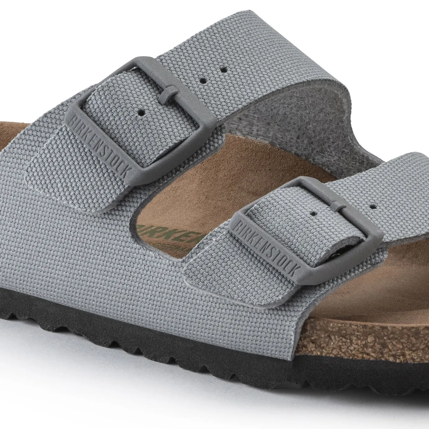 Birkenstock Two-Strap Sandals<Arizona Vegan Men Stone Coin