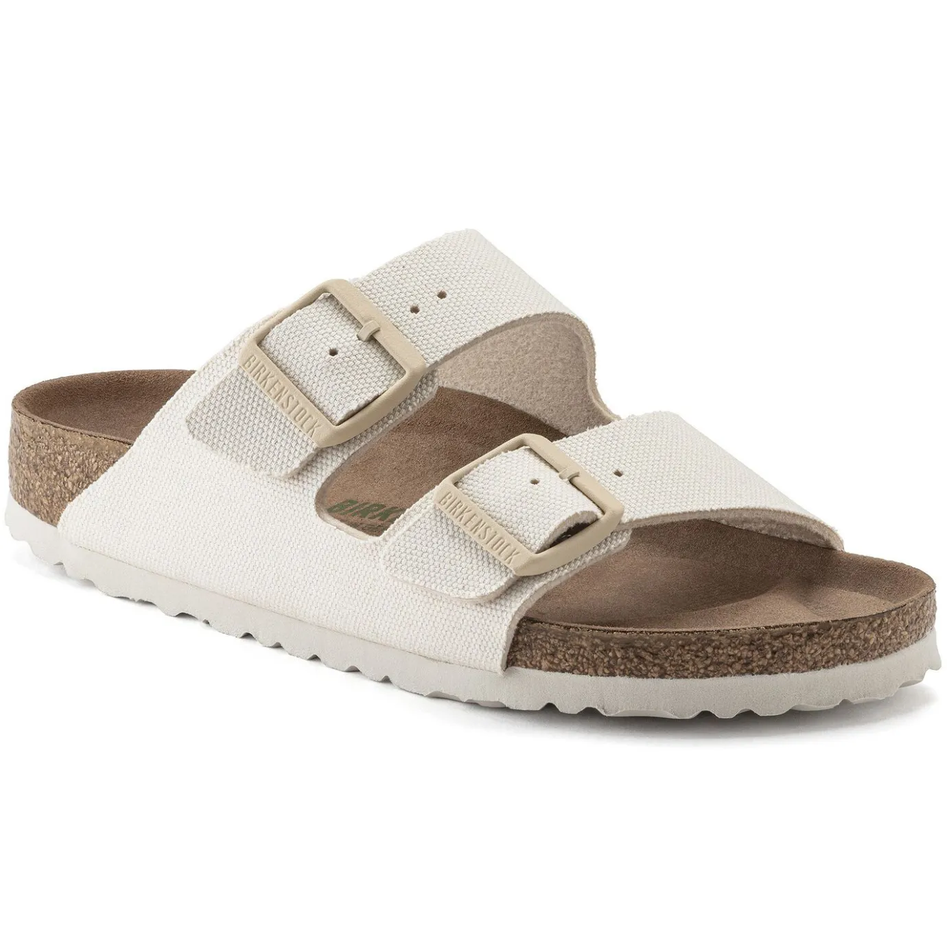 Birkenstock Two-Strap Sandals<Arizona Vegan Women Eggshell