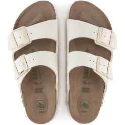 Birkenstock Two-Strap Sandals<Arizona Vegan Women Eggshell