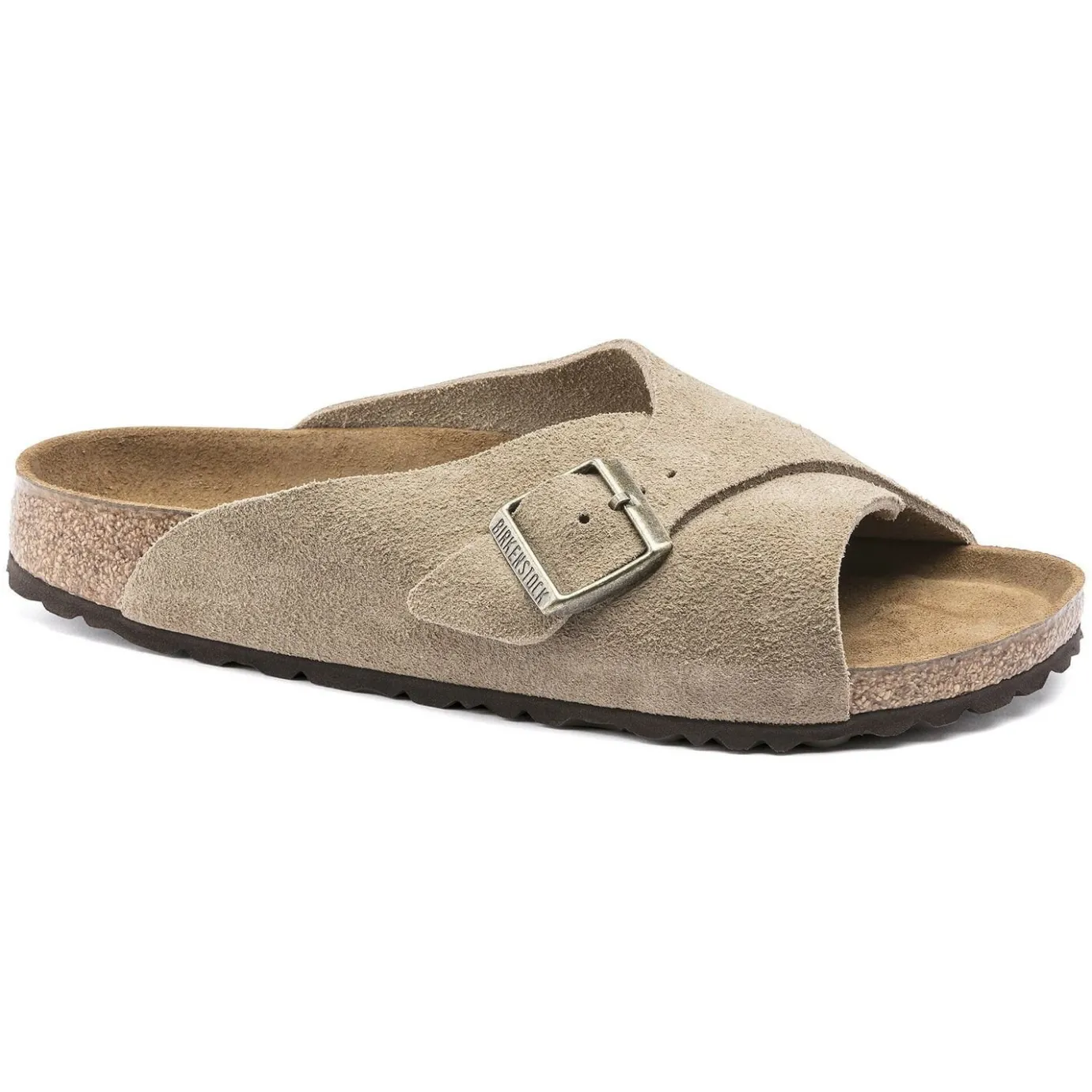 Birkenstock One-Strap Sandals<Arosa Soft Footbed Taupe