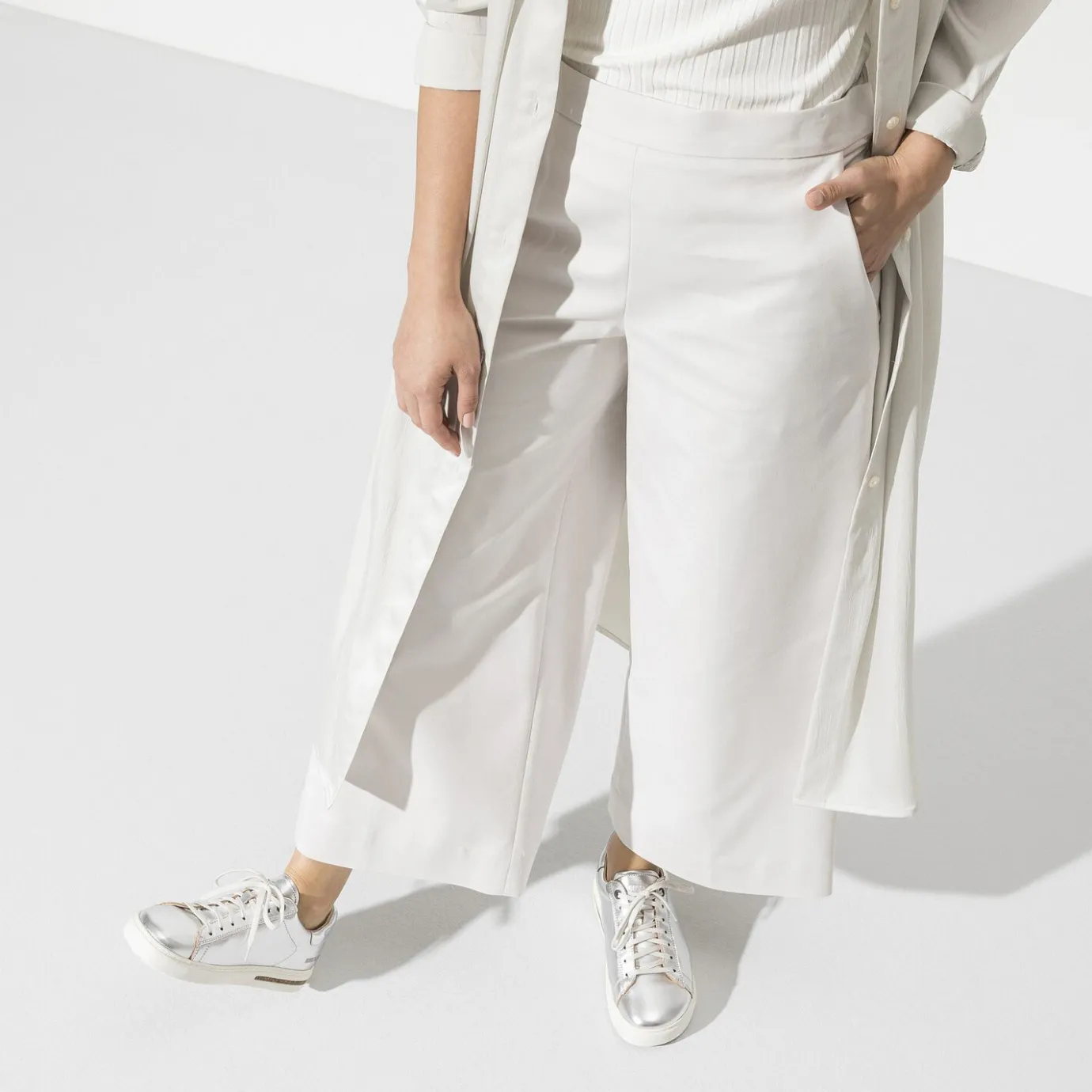 Birkenstock Sneakers<Bend Low Silver