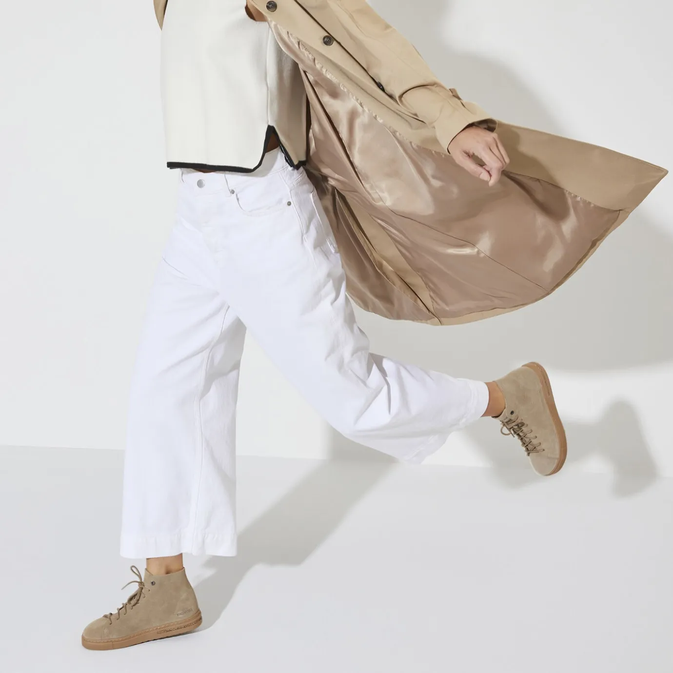 Birkenstock Sneakers<Bend Mid Decon Gray Taupe
