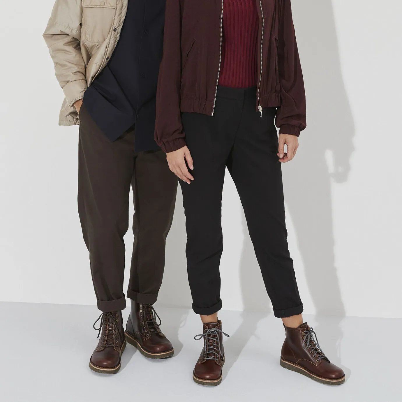 Birkenstock Lace-Up Shoes<Birmingham Lace Men Roast