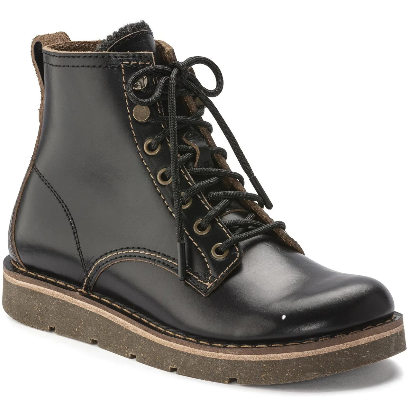 Birkenstock Lace-Up Shoes<Birmingham Lace Men Black
