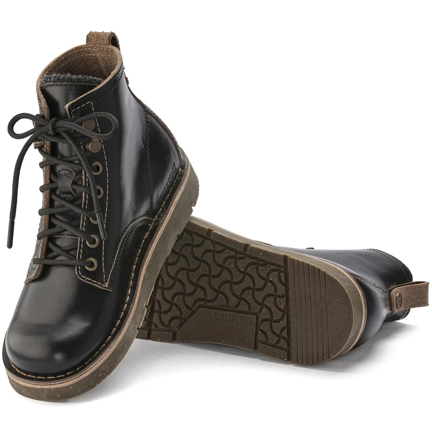Birkenstock Lace-Up Shoes<Birmingham Lace Men Black