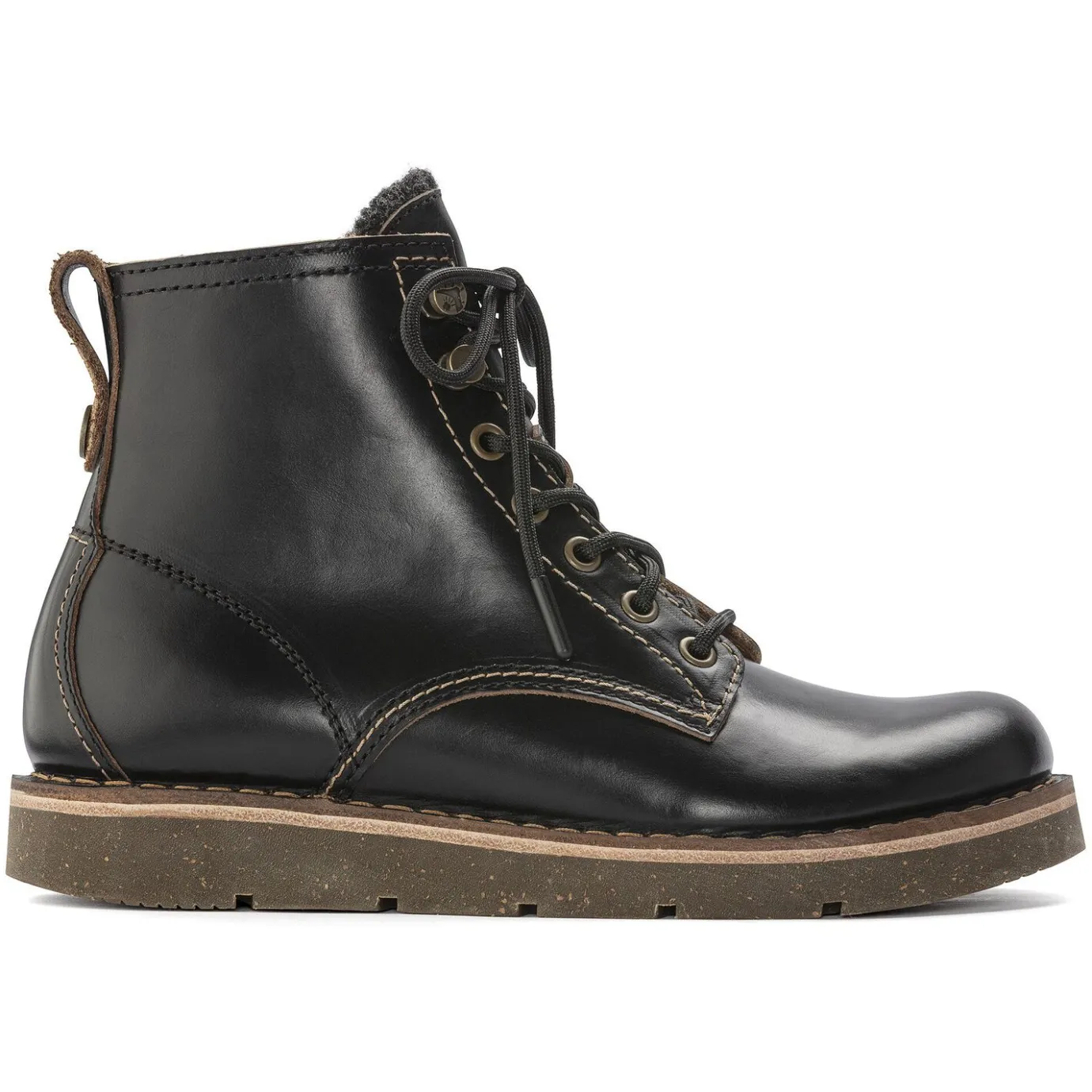 Birkenstock Lace-Up Shoes<Birmingham Lace Men Black
