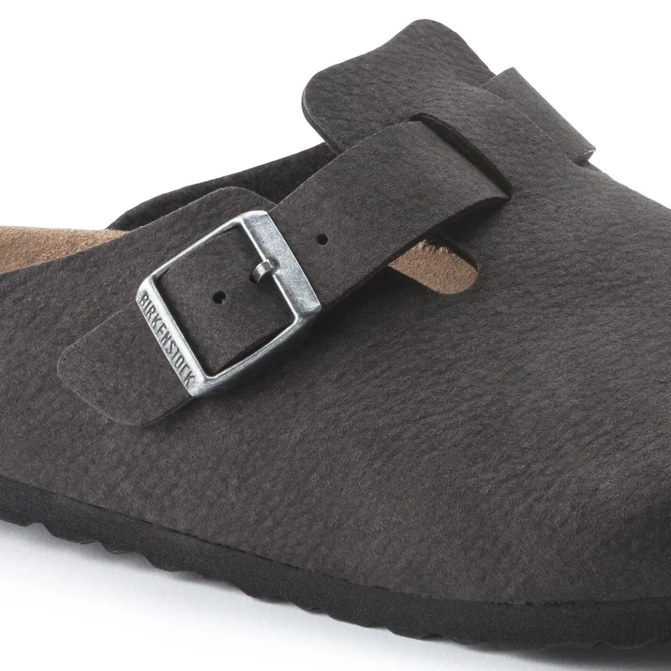 Birkenstock Clogs<Boston Desert Dust Black