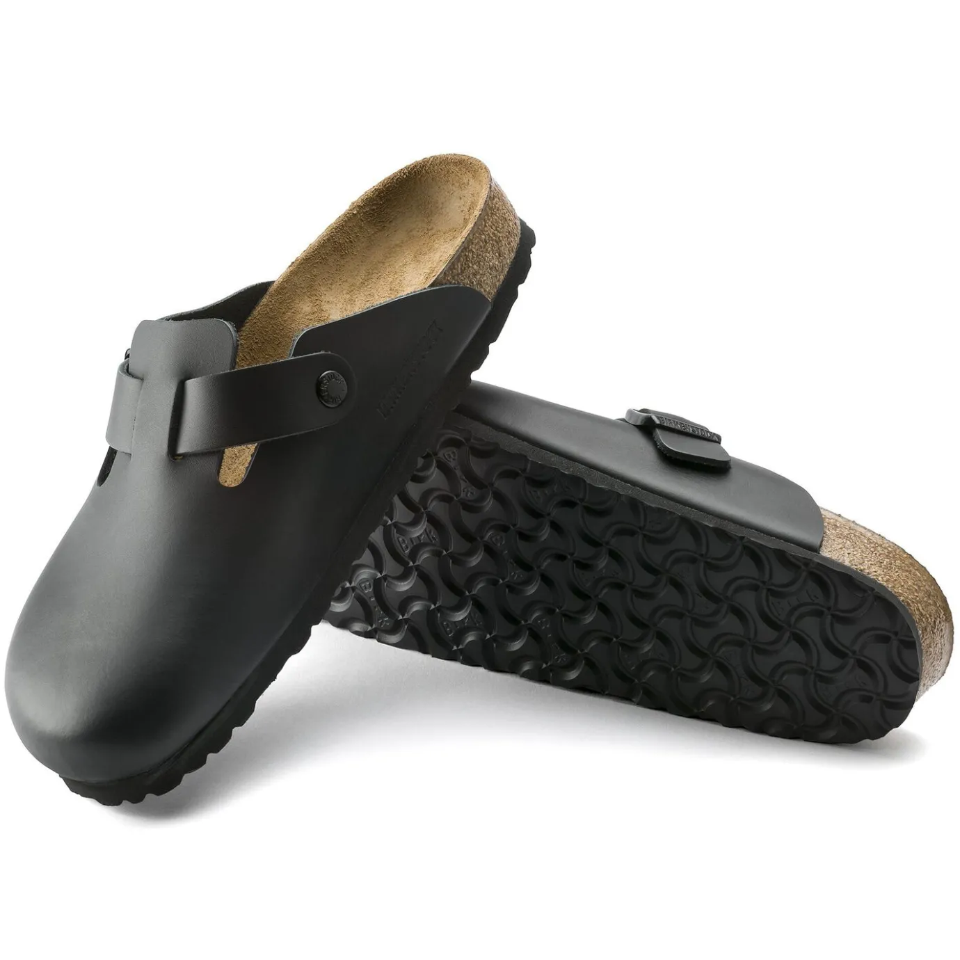 Birkenstock Clogs<Boston Black