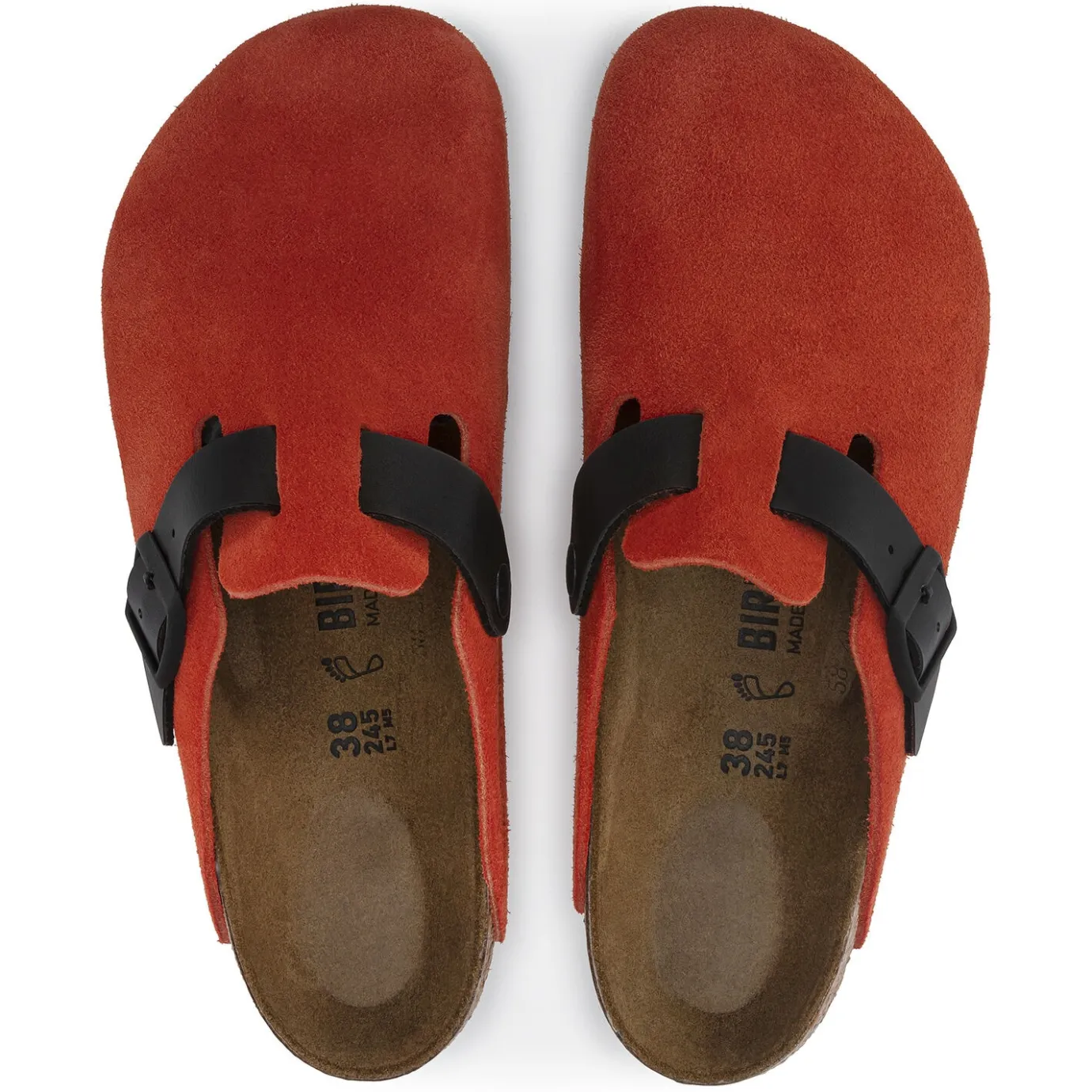 Birkenstock Clogs<Boston Tomato/Black