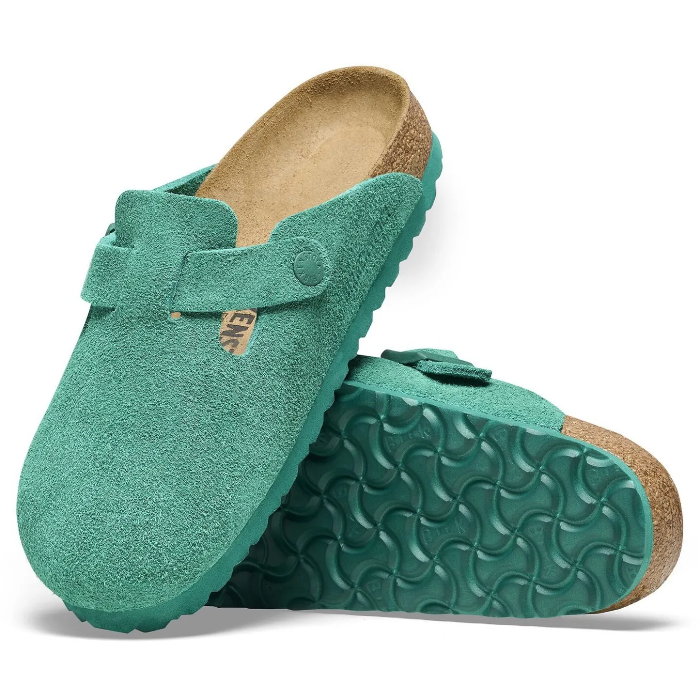 Birkenstock Clogs<Boston Digital Green