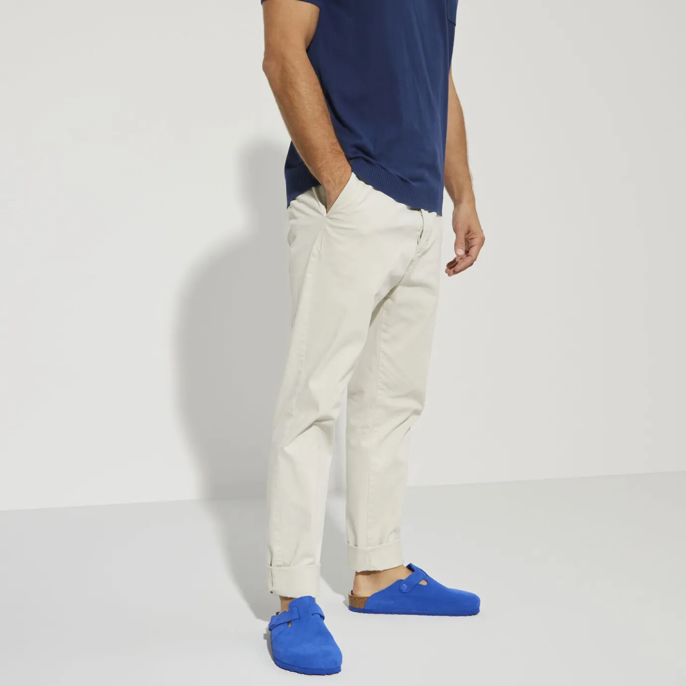 Birkenstock Clogs<Boston Ultra Blue