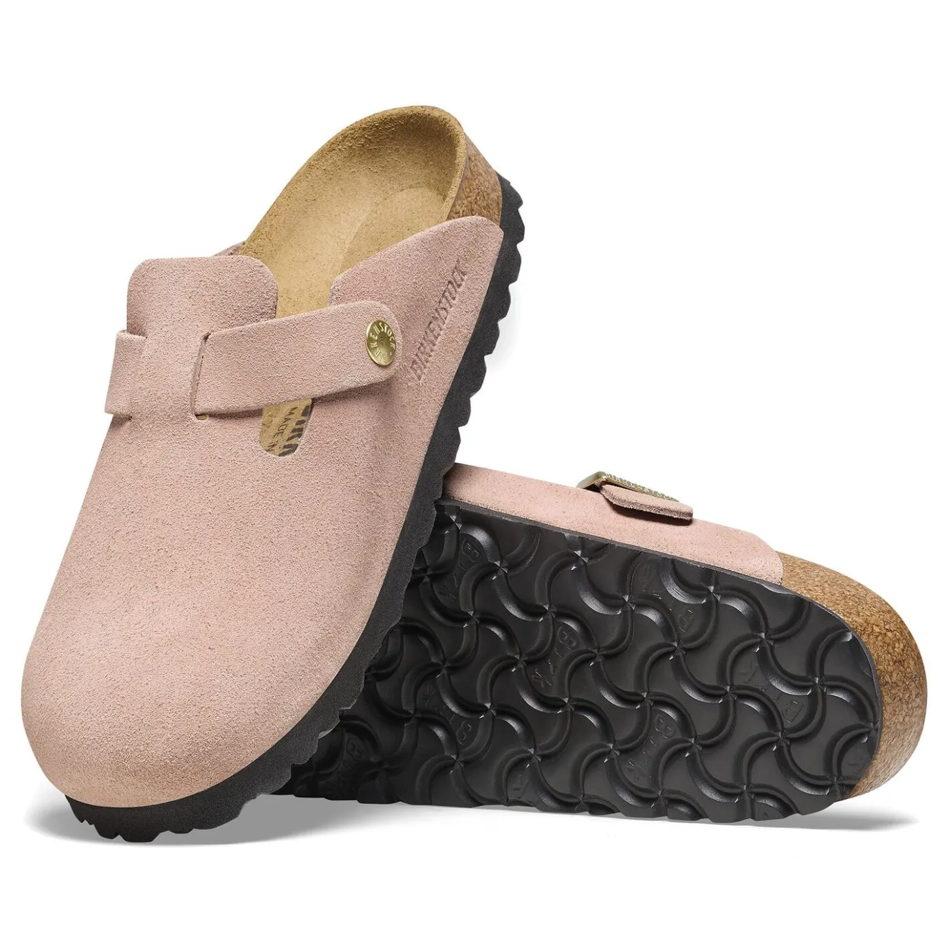 Birkenstock Clogs<Boston Light Rose