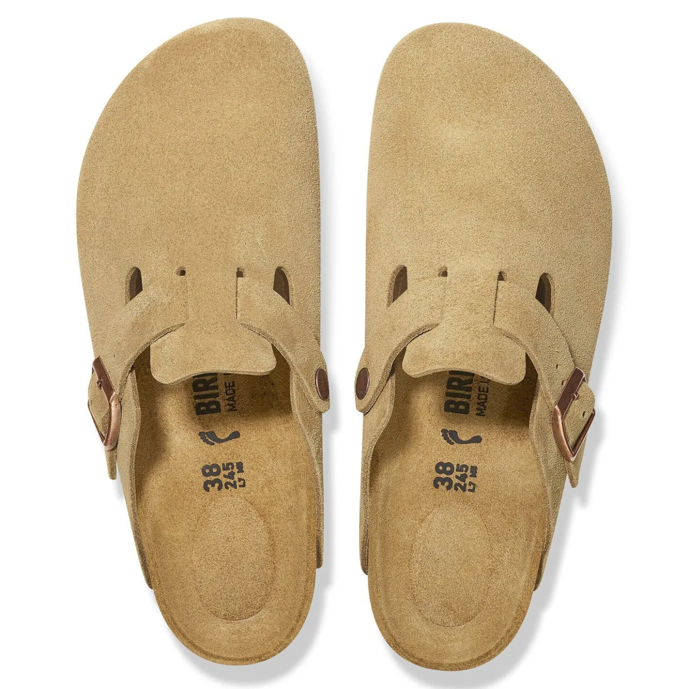 Birkenstock Clogs<Boston Latte Cream