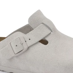 Birkenstock Clogs<Boston Antique White