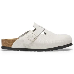 Birkenstock Clogs<Boston Corduroy Antique White