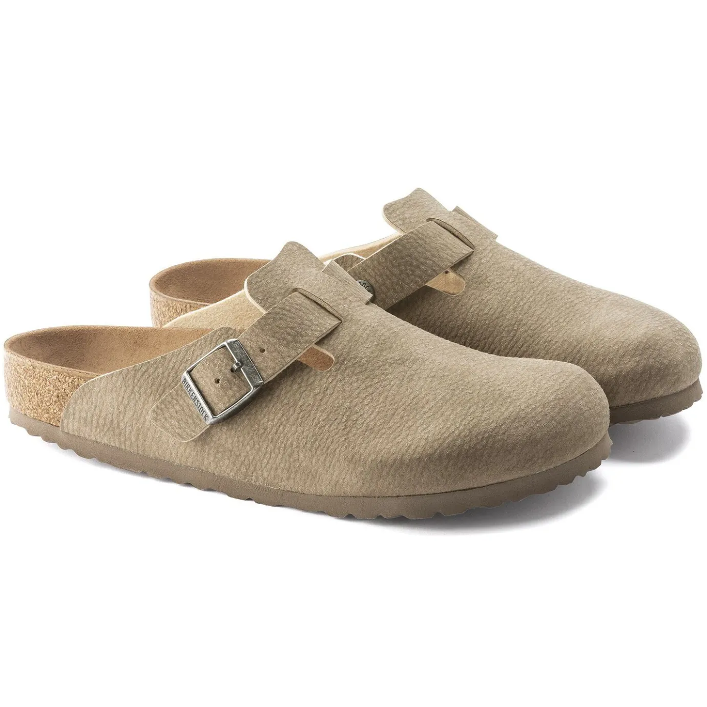 Birkenstock Clogs<Boston Desert Dust Gray Taupe