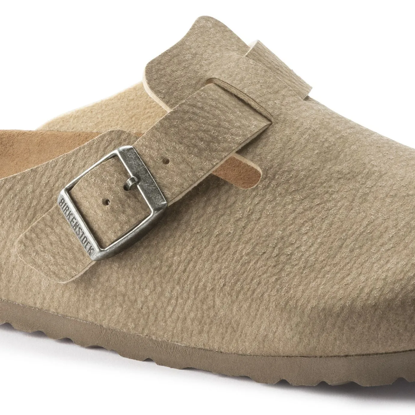 Birkenstock Clogs<Boston Desert Dust Gray Taupe