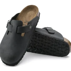 Birkenstock Clogs<Boston Black