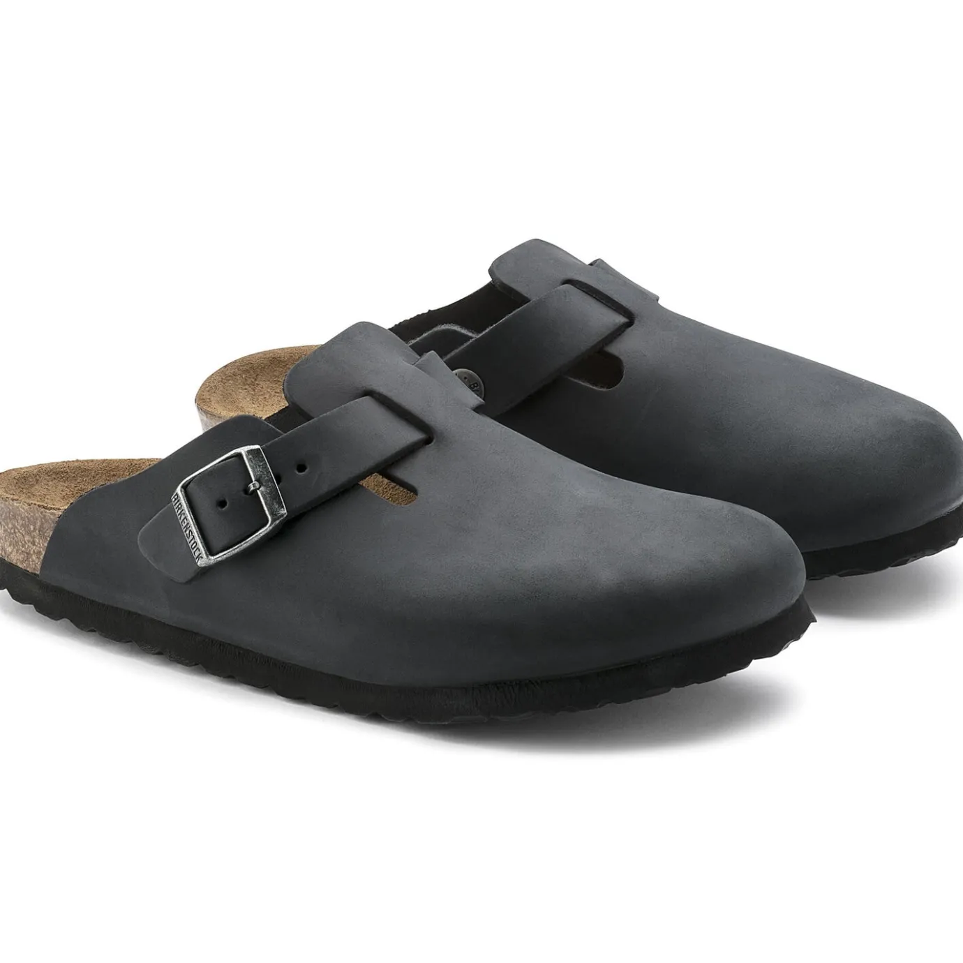 Birkenstock Clogs<Boston Black