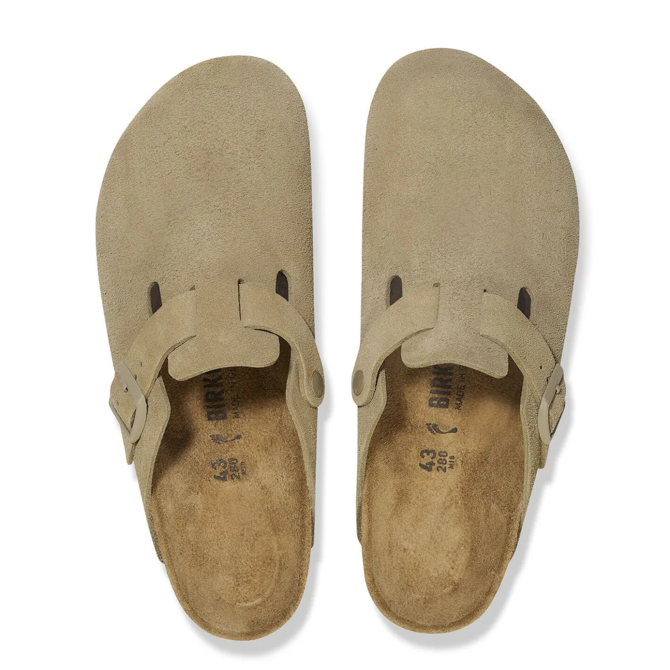 Birkenstock Clogs<Boston Faded Khaki