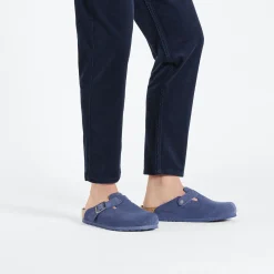 Birkenstock Clogs<Boston Corduroy Indigo