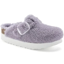 Birkenstock Platform<Boston Big Buckle Platform Purple Fog