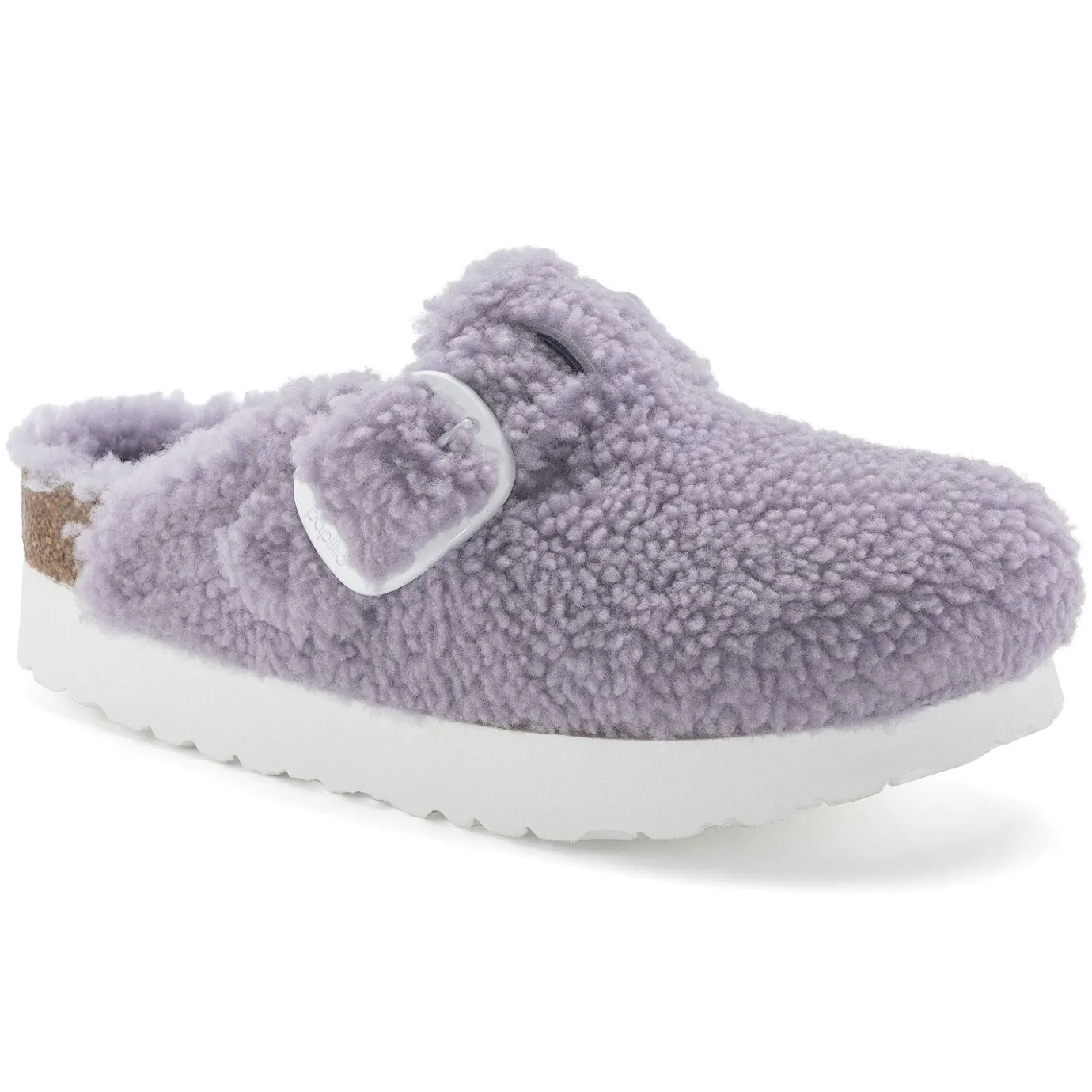 Birkenstock Platform<Boston Big Buckle Platform Purple Fog