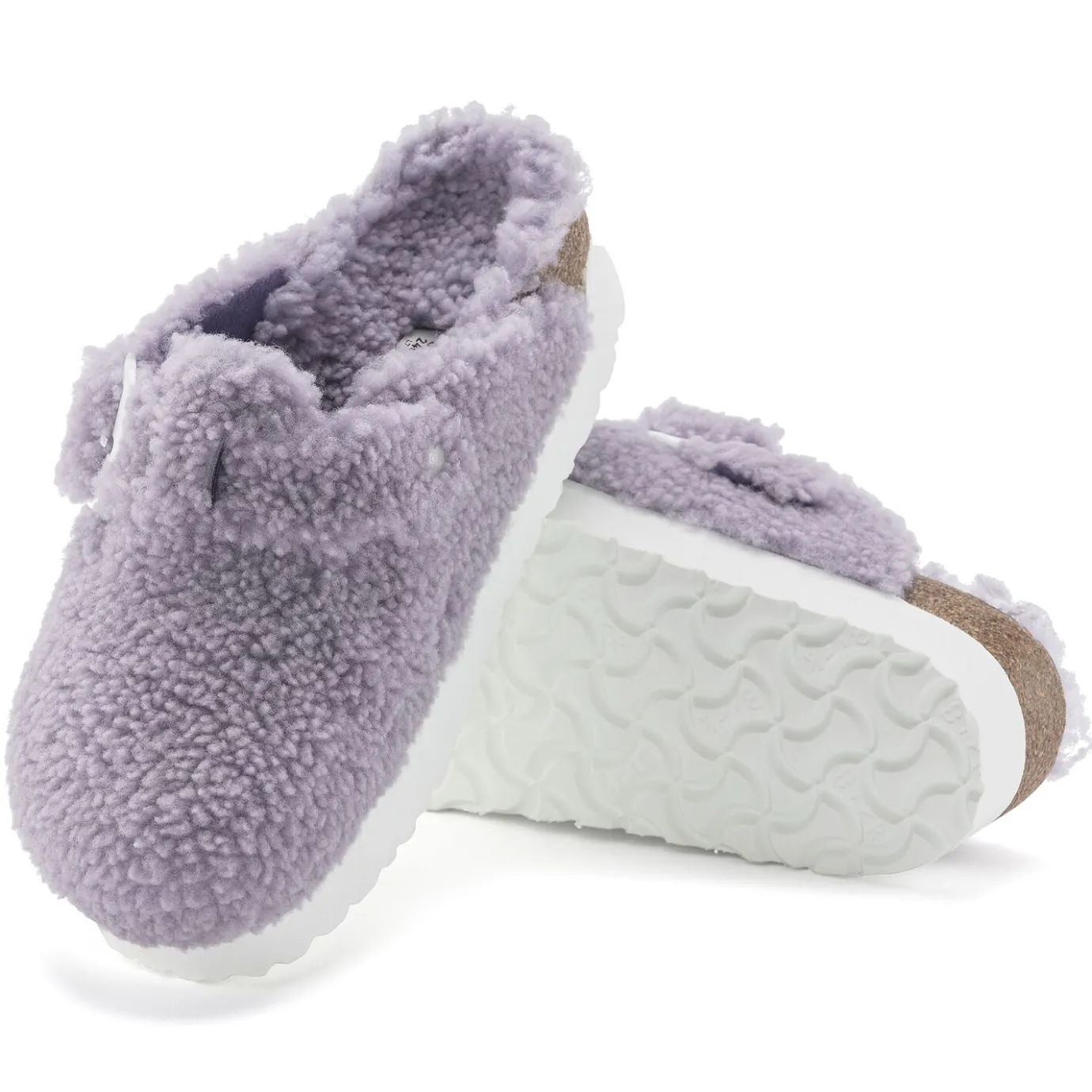 Birkenstock Platform<Boston Big Buckle Platform Purple Fog