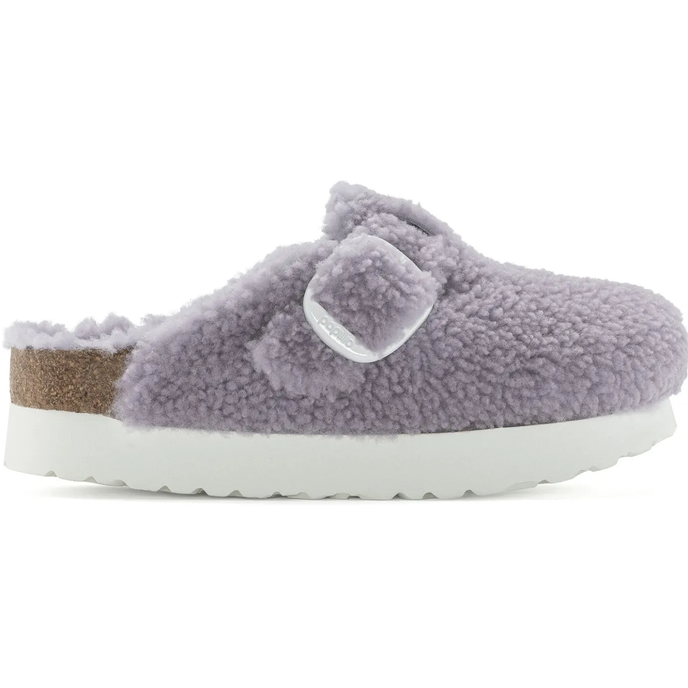 Birkenstock Platform<Boston Big Buckle Platform Purple Fog