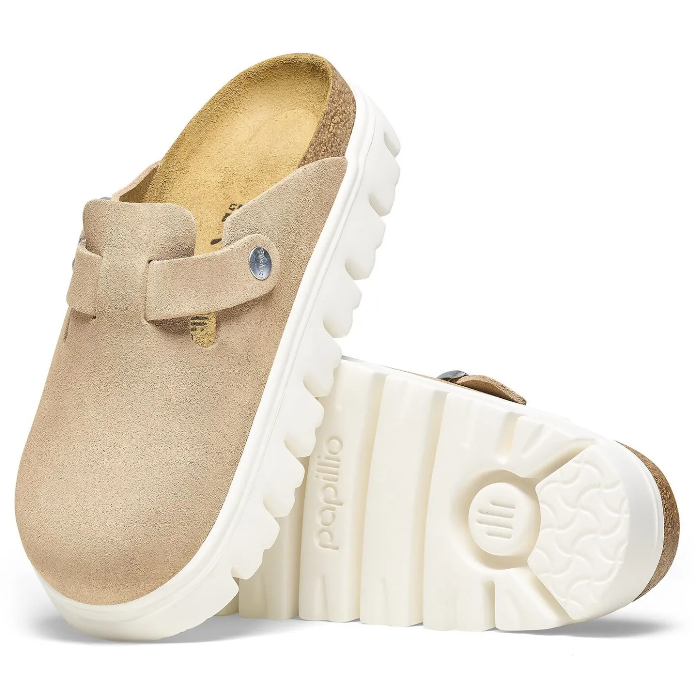 Birkenstock Clogs<Boston Chunky Warm Sand