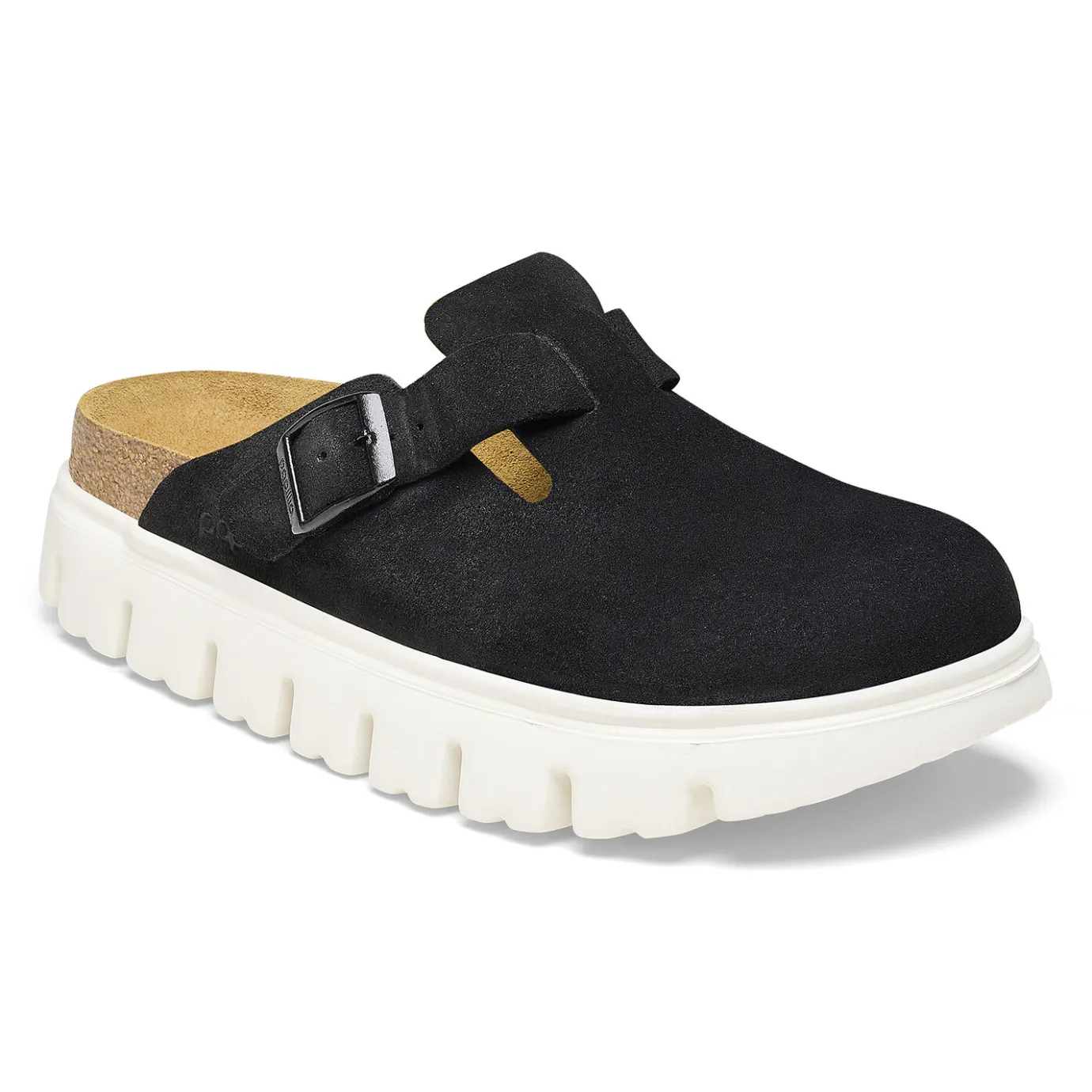 Birkenstock Clogs<Boston Chunky Black