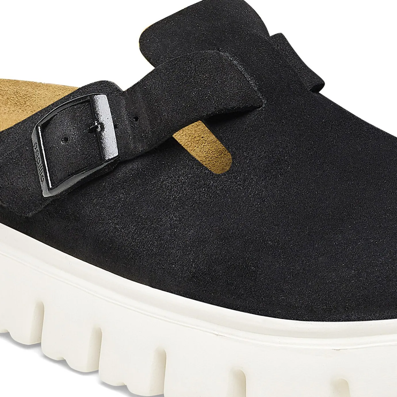Birkenstock Clogs<Boston Chunky Black