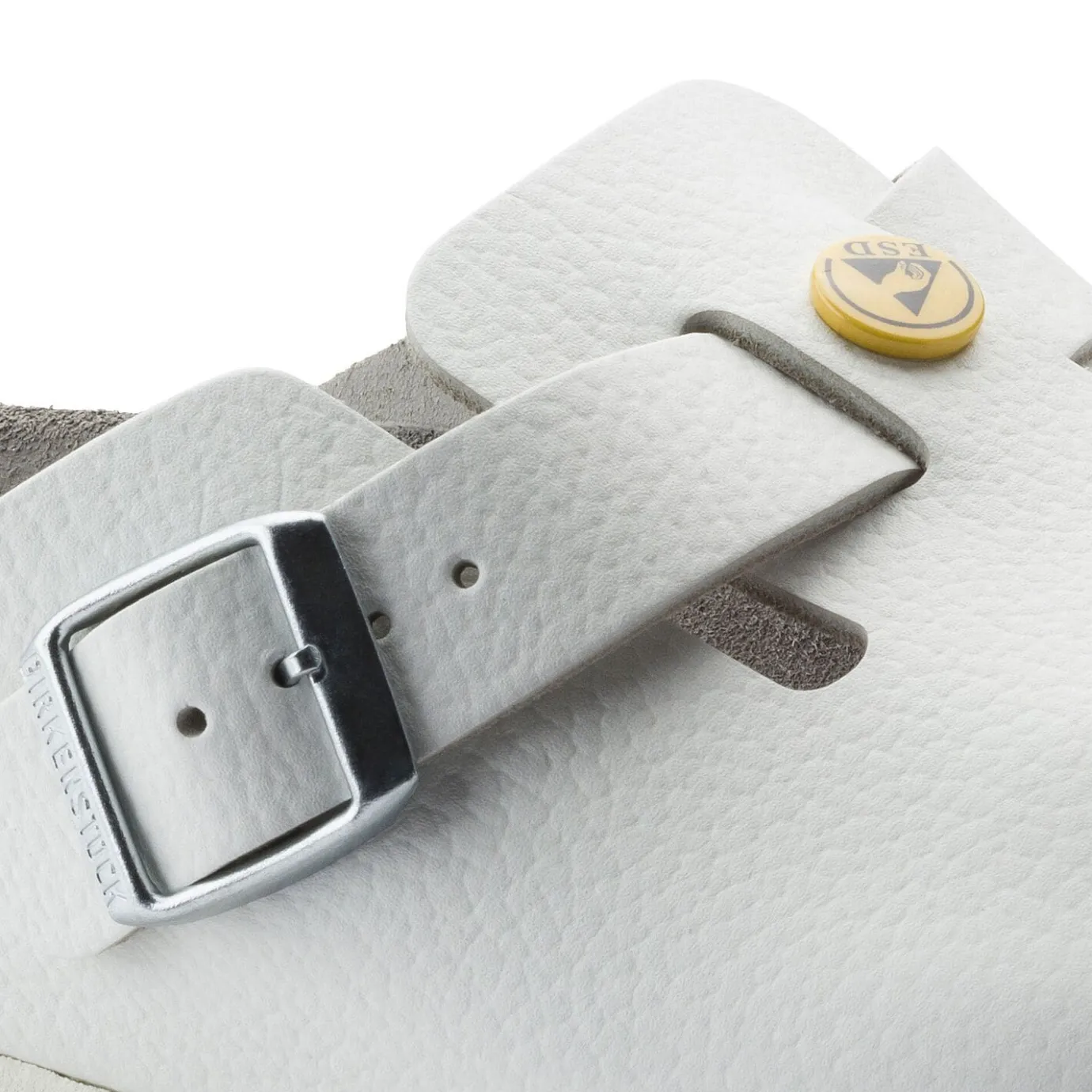 Birkenstock Clogs<Boston Esd White