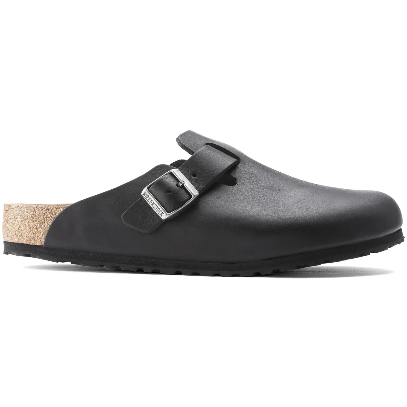 Birkenstock Clogs<Boston Grip Vintage Wood Black