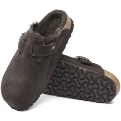 Birkenstock Clogs<Boston Shearling Mocha