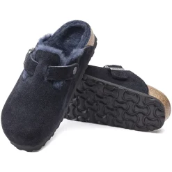 Birkenstock Clogs<Boston Shearling Midnight