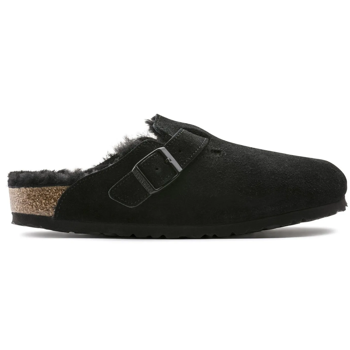 Birkenstock Clogs<Boston Shearling Black